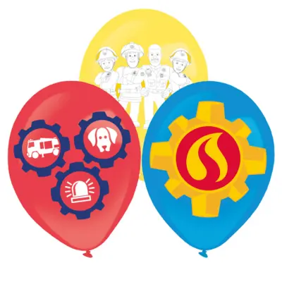 Brandman Sam Ballonger 6-pack