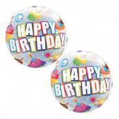Bubbelballong Happy Birthday Cupcakes