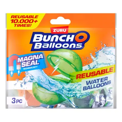 Bunch O Balloons Återanvändbara Vattenballonger - 3-pack