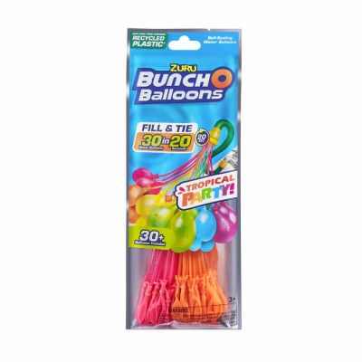 Bunch O Balloons Tropical Party 1-pack Vattenballonger - Bunch O Balloons -  Leksaksaffären