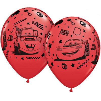 Cars/Bilar Ballonger 28 cm 6-pack