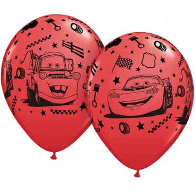 Cars/Bilar Ballonger 28 cm 6-pack