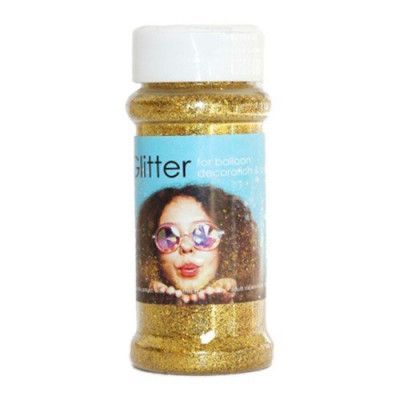 Dekorationsglitter på Burk - Guld