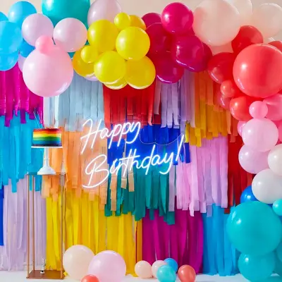 Dekorationspaket Regnbåge