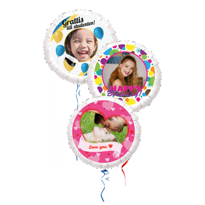 Designa Din Egen Folieballong - Med helium