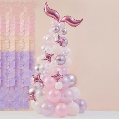 DIY Ballongfigur Sjöjungfru