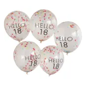 Eco Ballonger Hello 18 - 5-pack