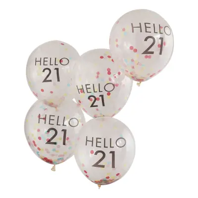 Eco Ballonger Hello 21 - 5-pack