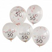 Eco Ballonger Hello 50 - 5-pack