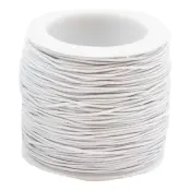 Elastiskt Band på Rulle Vit