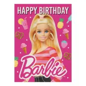 Födelsedagskort Barbie