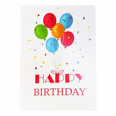 Födelsedagskort Happy Birthday