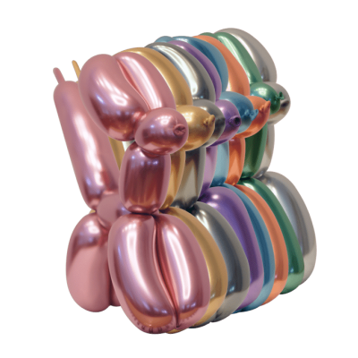 Figurballonger Chrome Flerfärgade 100-pack
