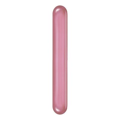 Figurballonger Krom Rosa - 100-pack