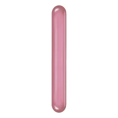 Figurballonger Krom Rosa - 100-pack