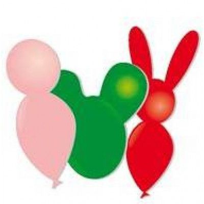 Figurformade ballonger 8-pack
