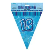 Vimpelgirlang Blå 18