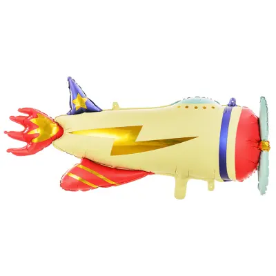 Flygplan Folieballong 91cm
