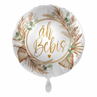 Folieballong Åh Bebis