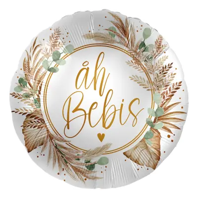 Folieballong Åh Bebis