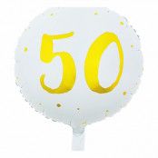 Folieballong 50 År
