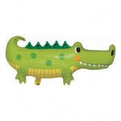 Folieballong Alligator Party Shape