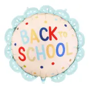 Folieballong Back to School