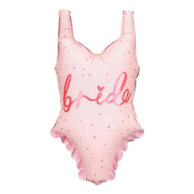 Folieballong Baddräkt Bride