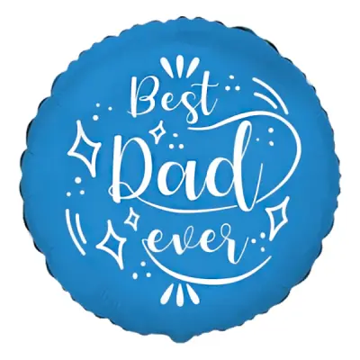Folieballong Best Dad Ever