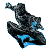 Folieballong Black Panther Shape