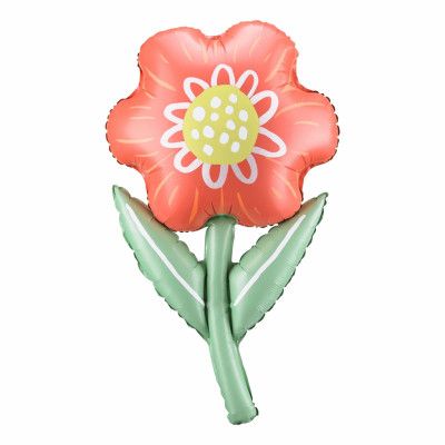 Folieballong Blomma