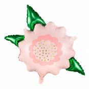 Folieballong Blomma Rosa
