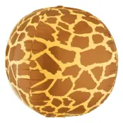 Folieballong Boll Giraffmönster Stor