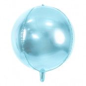 Folieballong Boll Himmelsblå