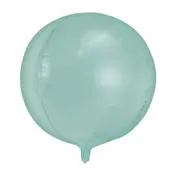 Folieballong Boll Mintgrön