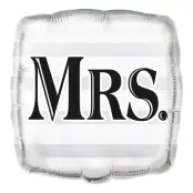 Folieballong Bröllop med MRS