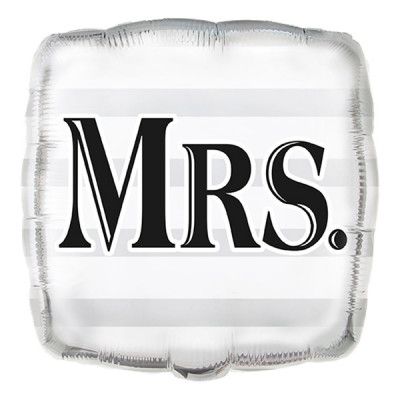 Folieballong Bröllop med MRS