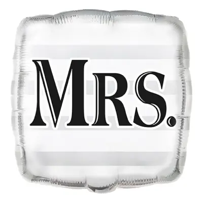 Folieballong Bröllop med MRS