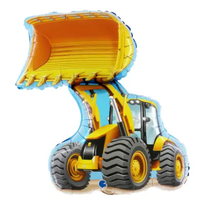 Folieballong Bulldozer
