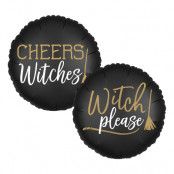 Folieballong Cheers Witches - 1-pack