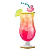 Folieballong Cocktailglas - 1-pack