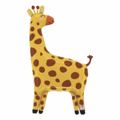 Folieballong Djungel Giraff