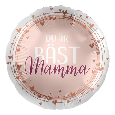 Folieballong Du är Bäst Mamma