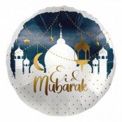 Folieballong Eid Mubarak Skyline