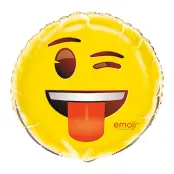Folieballong Emoji Wink Eye