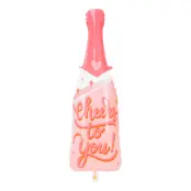 Folieballong Flaska Cheers to You