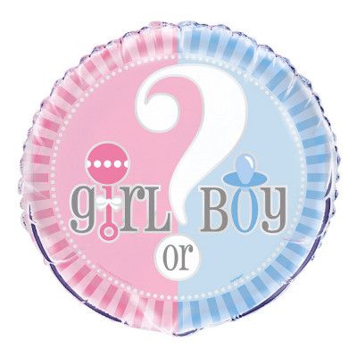 Folieballong Girl or Boy