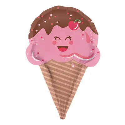 Folieballong Glad Glass