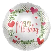 Folieballong Glad Morsdag