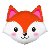 Folieballong Glad Räv